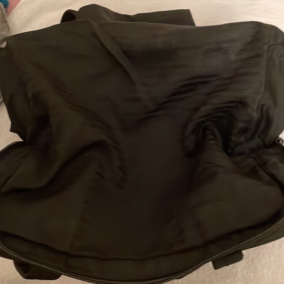Prada nylon purse black bought at designer resale store. In good used condition. - Picture 16 of 17